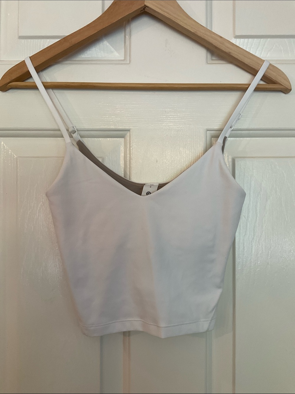 Lululemon align white cropped cami